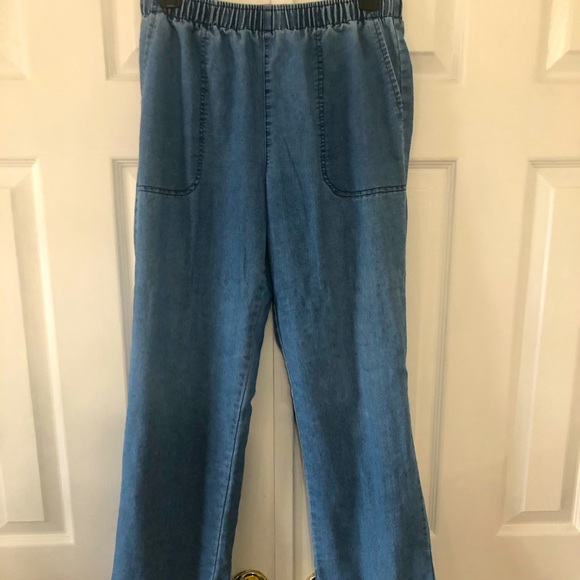 White Stag | Jeans | White Stag Light Denim Elastic Pants Size Sp | Poshmark
